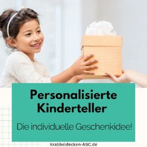 Personalisierte Kinderteller Die individuelle Geschenkidee