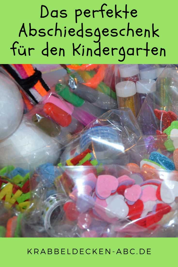 Abschiedsgeschenk für den Kindergarten Pinterest