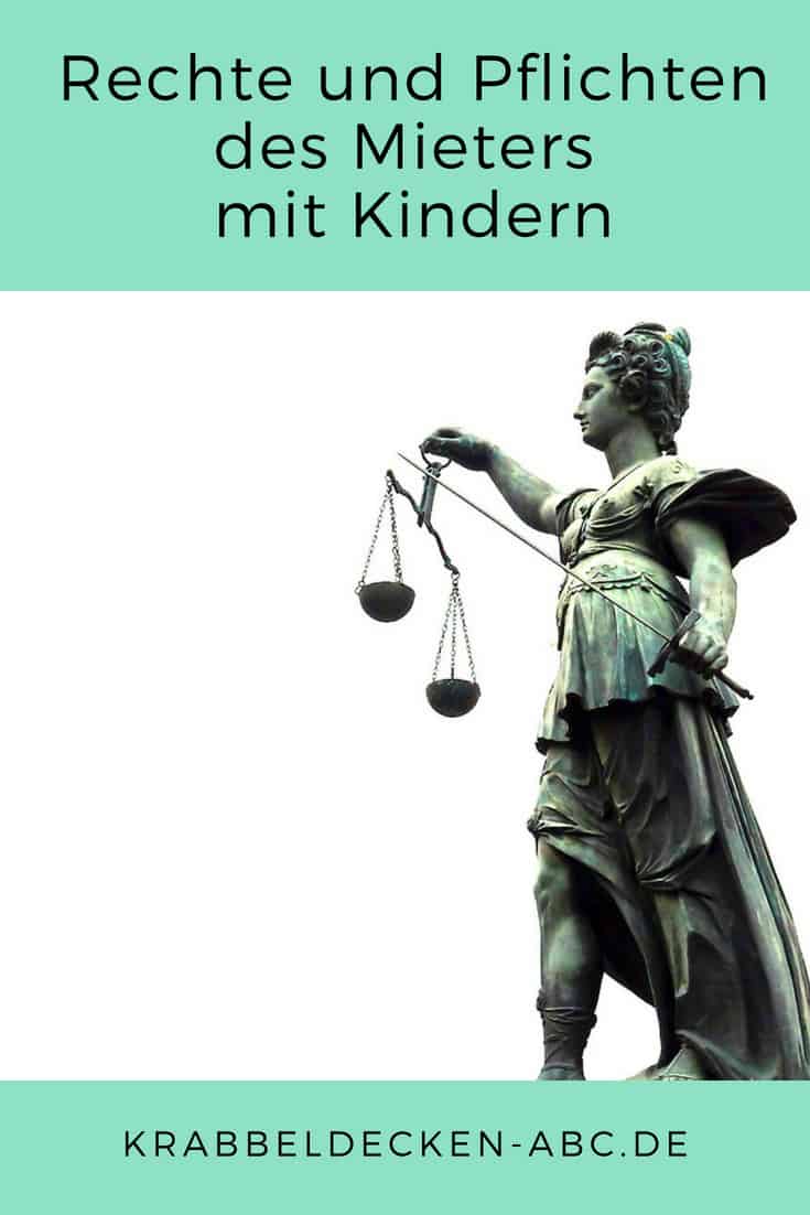 Rechte und Pflichten des Mieters mit Kindern Pinterest