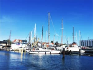 Yachthafen in Kiel Segeln mit Kindern
