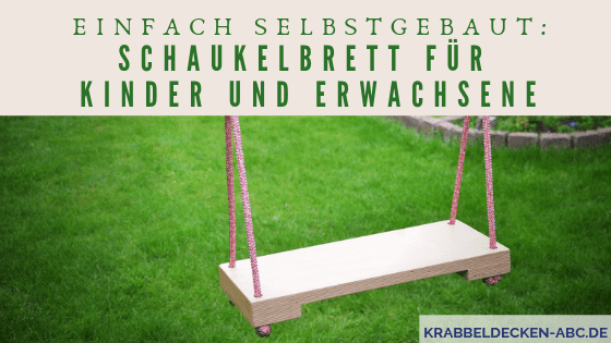 Diy Schaukelbretter Fur Kinder Und Erwachsene