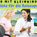 Urlaub mit Kleinkindern – Checkliste für die Reiseapotheke