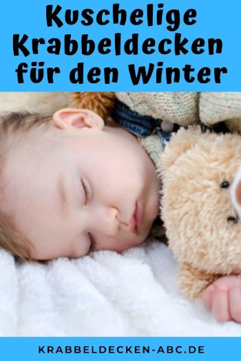 Kuschelige Krabbeldecke für den Winter Pinterest