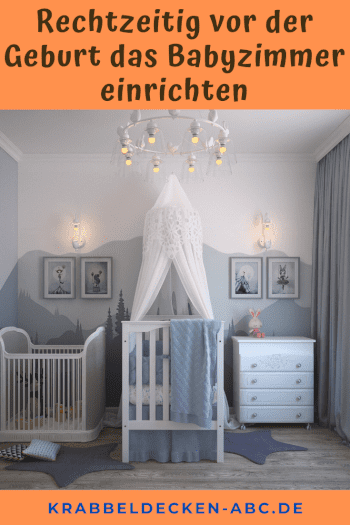 Rechtzeitig vor der Geburt das Babyzimmer einrichten pinterest