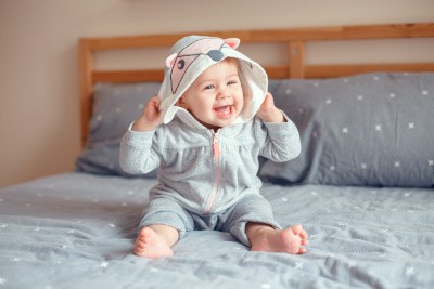 Strampler Babygeschenk zu Weihnachten