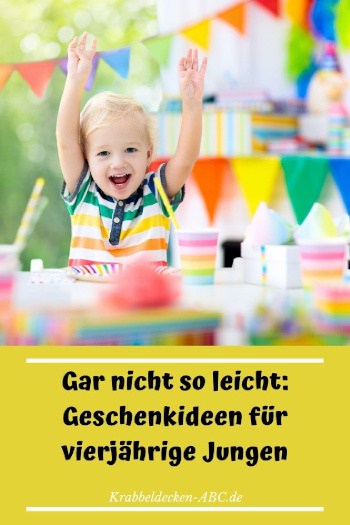 Gar nicht so leicht Geschenkideen für vierjährige Jungen Pinterest