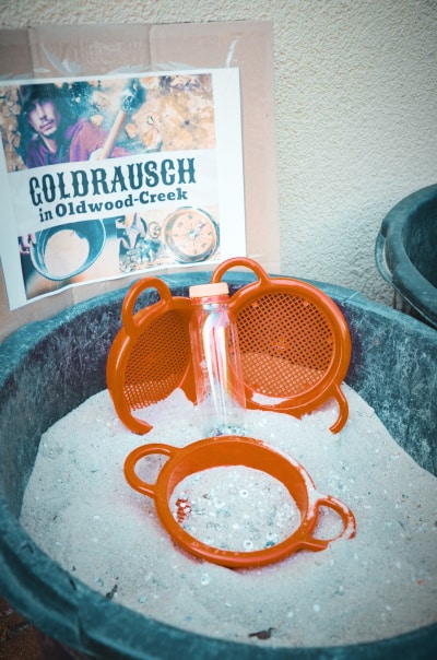 Kindergeburtstag Goldsuchen Maurerbütt kl1