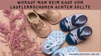 Worauf man beim Kauf von Lauflernschuhen achten sollte