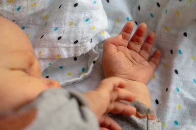 Krabbeldecke für baby