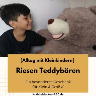 Riesen Teddybär - Ein besonderes Geschenk für Klein und Klein