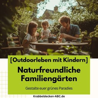 Naturfreundliche Familiengärten - Gestalte euer grünes Paradies