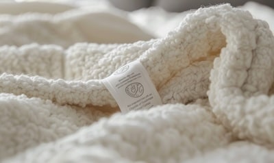 Krabbeldecke Öko Zertifikat mit Siegel