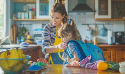 vorbereitung kita start zuhause rucksack packen