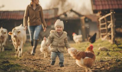 01 Kurzurlaub mit Kleinkindern Bauernhofurlaub Familie