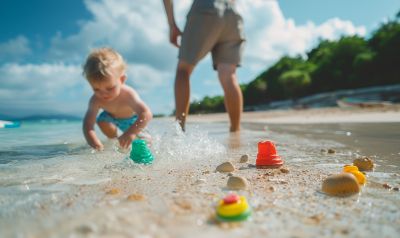 02 Kurzurlaub mit Kleinkindern Strandurlaub Familie