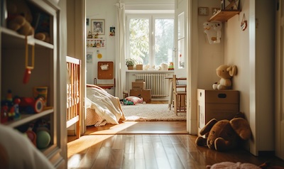 Kinderzimmer beim Umzug zuletzt einpacken Kleinkind