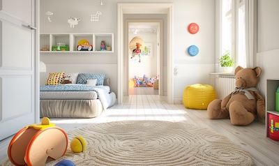 Kinderzimmer zuerst einrichten nach Umzug Baby